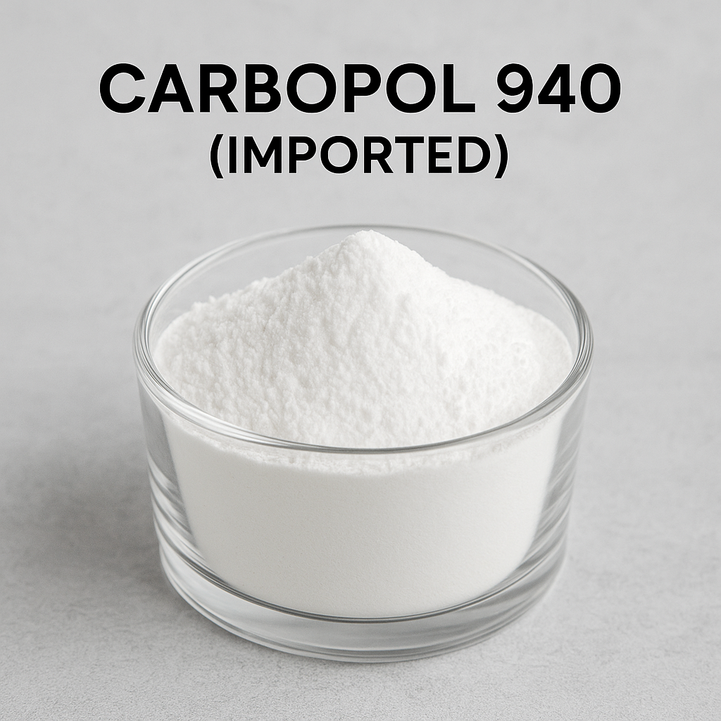 Carbopol 940 (Imported Grade) – High Purity Thickener & Stabilizer for Cosmetic and Pharmaceutical Use