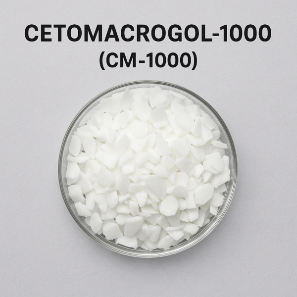Cetomacrogol-1000 (CM-1000) – Non-Ionic Emulsifying Wax for Creams, Lotions & Pharmaceutical Ointments