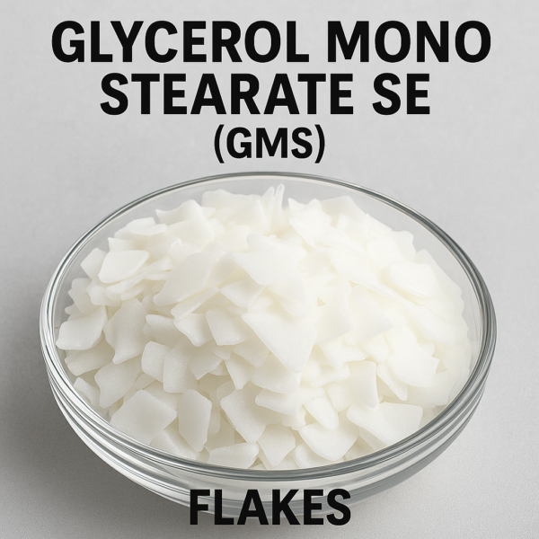 Buy Glycerol Mono Stearate SE (GMS SE) Flakes – Food & Cosmetic Grade Emulsifier | MANNAT ENTERPRISES