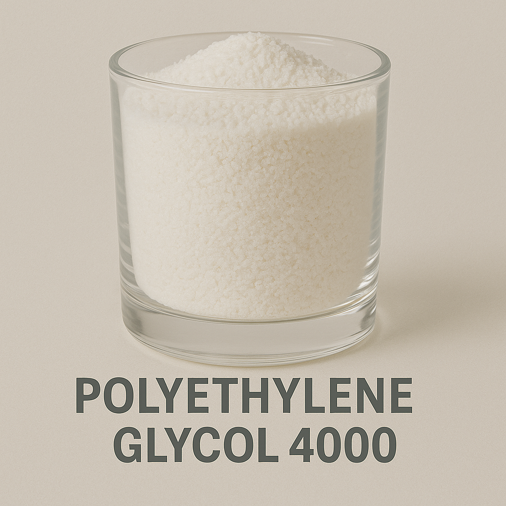 Buy Polyethylene Glycol 4000 (PEG 4000) – Pharmaceutical & Cosmetic Grade Binder & Humectant | MANNAT ENTERPRISES