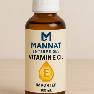 vitamin e oil imported, tocopherol oil, pure vitamin e oil, oil for skin repair, anti-aging oil, vitamin e oil for scars, hair strengthening oil, oil for stretch marks, mannat enterprises vitamin e oil, third party vitamin e oil supplier, cosmetic active ingredient, skin glow oil
