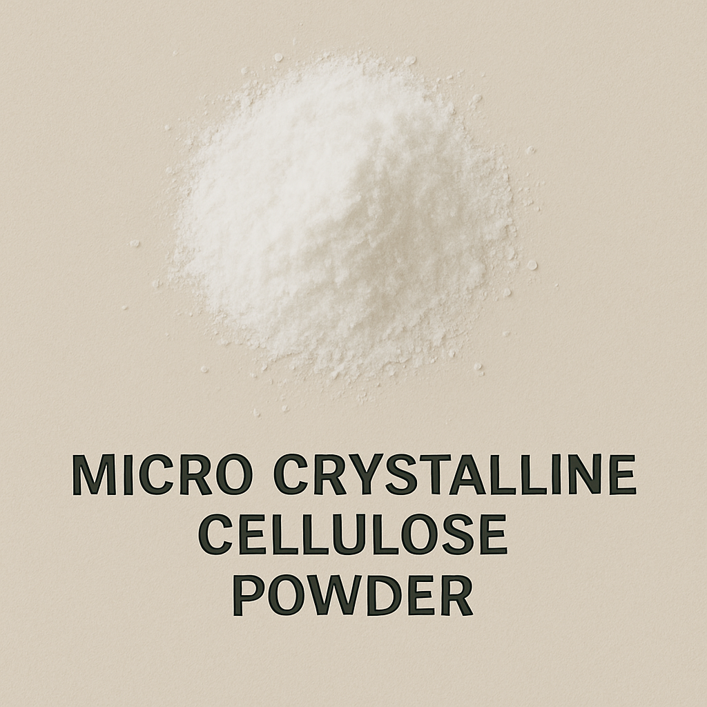 Microcrystalline Cellulose Powder (MCCP) – Premium-Grade Binder & Bulking Agent for Pharma, Food & Cosmetics