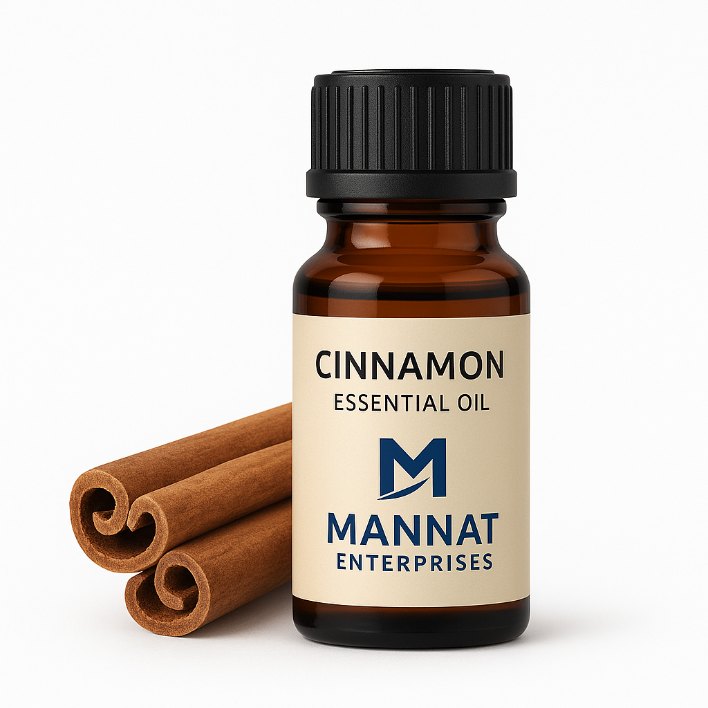 Cinnamon Essential Oil – Pure & Powerful Oil for Skin, Hair, Aromatherapy & Immunity Boost