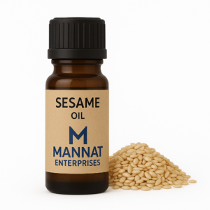 sesame oil, til oil, cold pressed sesame oil, ayurvedic massage oil, oil for dry skin, oil for joint pain, sesame oil for hair, herbal carrier oil, mannat enterprises sesame oil, third party sesame oil supplier, abhyanga oil, oil for baby massage