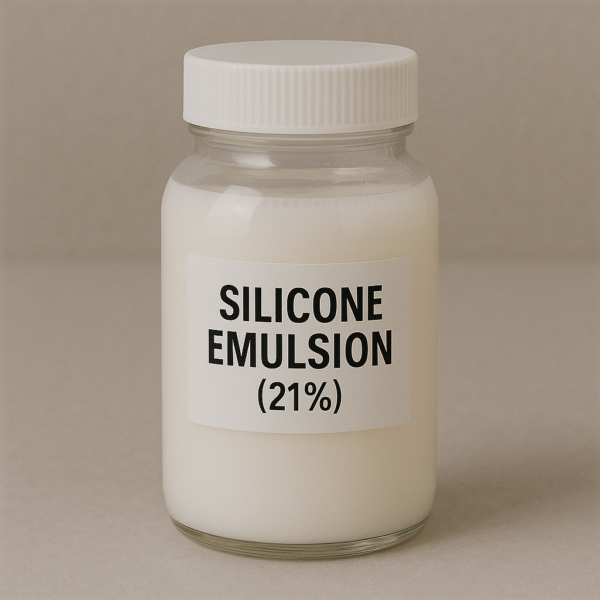 Buy Silicone Emulsion 21% – Non-Ionic Water-Based Lubricant & Shine Agent for Industrial & Personal Care Use
