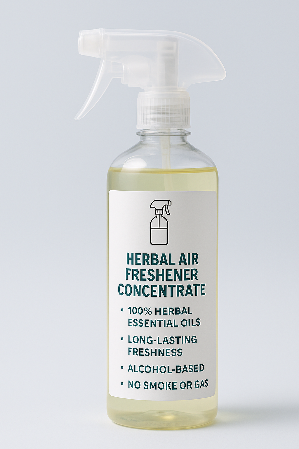 herbal air freshener concentrate, lemongrass air spray, eucalyptus camphor room freshener, non toxic air purifier, third party air freshener, no gas room spray base