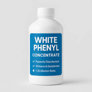 white phenyl concentrate, high dilution floor cleaner, phenyl base, 1:30 concentrate formula, third party phenyl, bulk floor disinfectant, white disinfectant concentrate