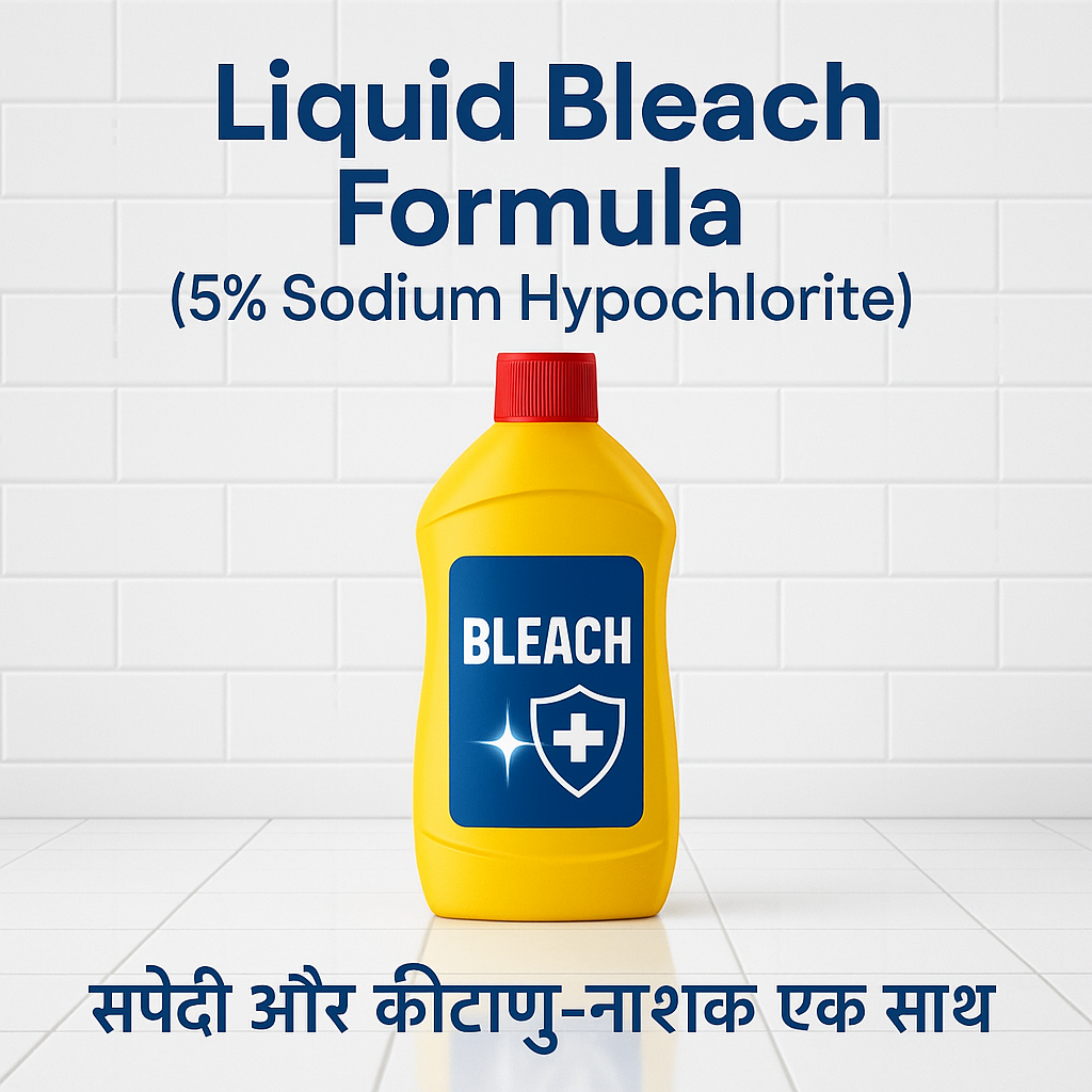 Liquid Bleach Formula, 5% Sodium Hypochlorite Formula, How to Make Liquid Bleach, Sodium Hypochlorite Disinfectant, Bleach Making Formula, Liquid Bleach Manufacturing Process, Bleach for Cleaning, Disinfectant Bleach Solution, Homemade Bleach Liquid, Bleach for Clothes and Surfaces, Germicidal Bleach Formula, Liquid Bleach Concentrate, Bleach for White Clothes, Cleaning Chemical Formula, Industrial Bleach Solution