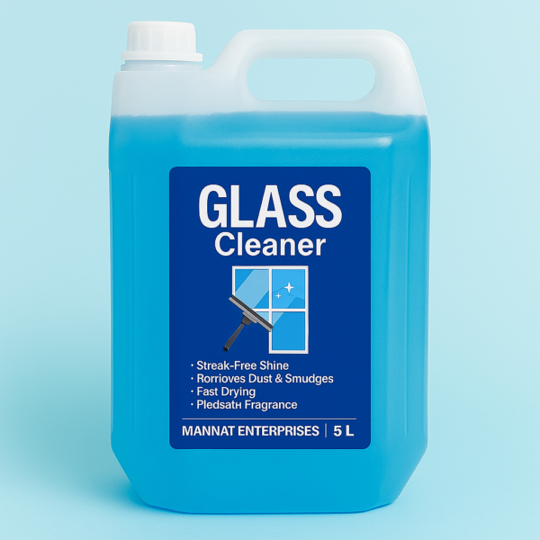 Glass Cleaner Liquid, Streak Free Glass Cleaner, Window Cleaner, Mirror Cleaner, Glass Cleaning Solution, Liquid Glass Polish, Glass Cleaner for Home, Office Glass Cleaner, Glass Cleaner 5 Litre, Smudge Remover for Glass, Car Glass Cleaner, Glass Surface Cleaning Liquid