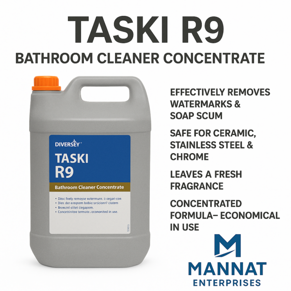 🚰 Taski R9 – Bathroom Cleaner Concentrate (5 लीटर)
