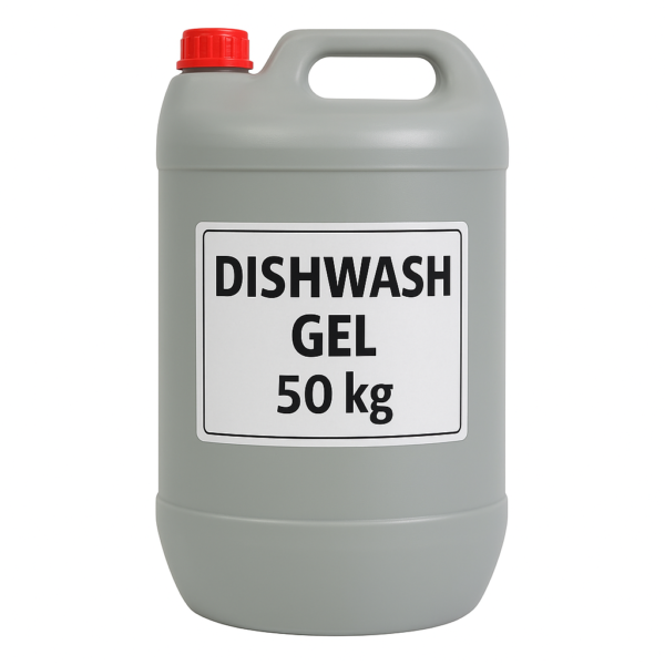 Dishwash Gel – 50 Kg Bulk Pack | Heavy-Duty Grease Remover for Commercial Kitchens