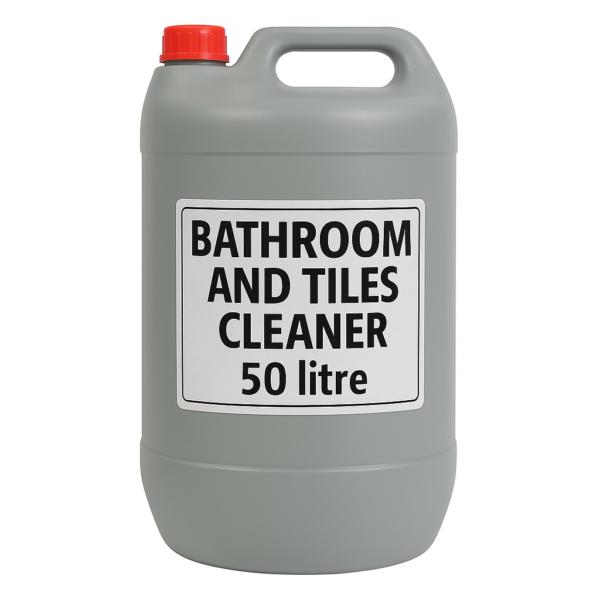 Bathroom and Tiles Cleaner – 50 Litre | Strong Acidic Formula for Deep Cleaning