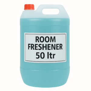 Room Freshener – 50 Litre Bulk Pack | Water-Based Fragrance Solution for Commercial Spaces