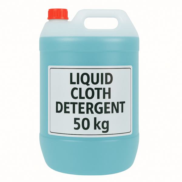 Liquid Cloth Detergent – 50 Kg | High-Foam Washing Solution for Commercial Laundry Use