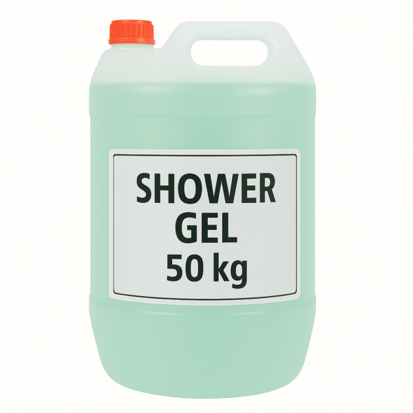 Shower Gel – 50 Kg Bulk Pack | Skin-Friendly Body Wash for Hotels, Gyms & Hostels