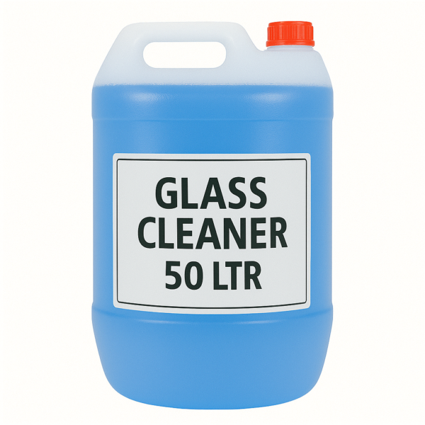 Glass Cleaner – 50 Litre | Streak-Free Shine for Windows, Mirrors & Surfaces