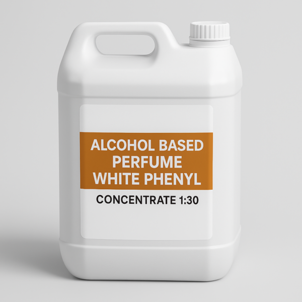 Alcohol-Based Perfume White Phenyl Concentrate 1:30 | Powerful Disinfectant with Long-Lasting Fragrance