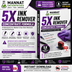 5X Ink Remover Concentrate Formula (Digital PDF)