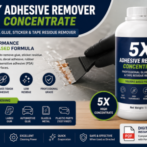 Adhesive Remover Formula, Adhesive Remover Concentrate, 5X Adhesive Remover, Glue Remover Formula, Sticker Remover Formula, Label Gum Remover, Tape Residue Remover, Industrial Adhesive Remover, Automotive Adhesive Remover, Professional Cleaning Formula, Solvent Based Cleaner, Glue Residue Cleaner, Sticker Glue Remover, Decal Adhesive Remover, Pressure Sensitive Adhesive Remover, PSA Remover, Chemical Formula PDF, Cleaning Chemical Formula, Concentrate Formulation, Manufacturing Formula, Industrial Cleaning Chemicals, Private Label Formula, Cleaning Product Manufacturing, Digital Formula Download, Instant PDF Download, Chemical Manufacturing Guide, Cleaning Business Formula, Industrial Cleaner Formula, Professional Formula PDF, Mannat Enterprises