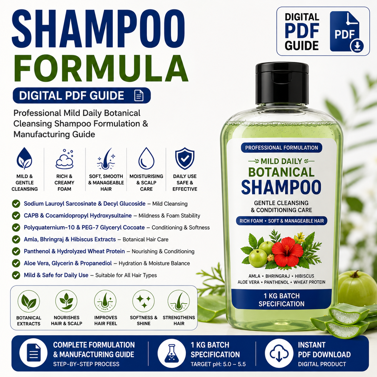 Shampoo Formula, Shampoo Formulation, Shampoo Manufacturing Formula, Shampoo Making Formula, Professional Shampoo Formula, Mild Shampoo Formula, Daily Use Shampoo Formula, Botanical Shampoo Formula, Herbal Shampoo Formula, Liquid Shampoo Formula, Hair Care Formula, Hair Care Formulation, Shampoo Manufacturing, Shampoo Production Formula, Shampoo Chemical Formula, Shampoo Base Formula, Conditioning Shampoo Formula, Aloe Vera Shampoo Formula, Amla Shampoo Formula, Bhringraj Shampoo Formula, Hibiscus Shampoo Formula, Panthenol Shampoo Formula, Wheat Protein Shampoo, Polyquaternium-10 Shampoo, CAPB Shampoo Formula, Decyl Glucoside Shampoo, Sodium Lauroyl Sarcosinate Shampoo, Cosmetic Formula PDF, Shampoo Formula PDF, Private Label Shampoo Formula, Cosmetic Manufacturing Guide, Digital Formula Download, Professional Formula PDF, Haircare Product Formulation, Mannat Enterprises
