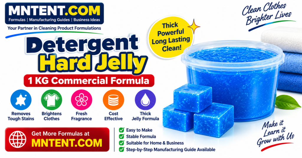 Detergent Hard Jelly, Detergent Jelly Formula, Detergent Making Formula, Detergent Manufacturing, Laundry Detergent Formula, 1 KG Detergent Formula, Thick Detergent Formula, Jelly Detergent, Laundry Cleaning Products, Detergent Manufacturing Process, CMC Detergent Formula, SLES Detergent Formula, Detergent Business, Cleaning Product Formulation, Cleaning Products Manufacturing, Detergent Making Business, Liquid Detergent Alternative, Home Care Products, MNTENT, MNTENT.COM