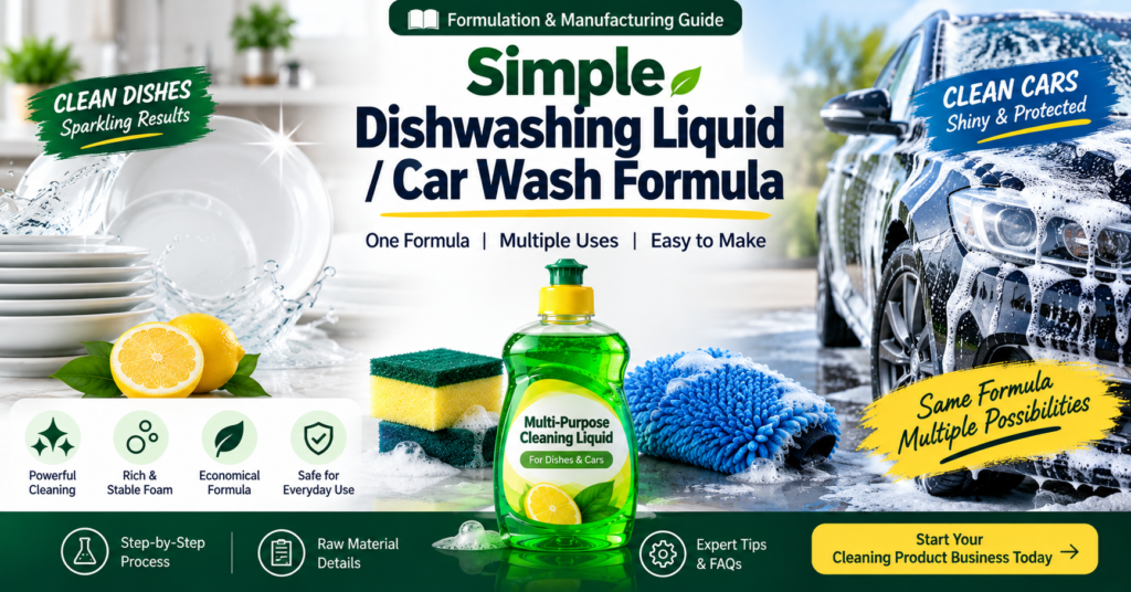 simple dishwashing liquid formula, dishwash liquid car wash formula, dishwashing liquid making formula, car wash liquid formula, SLES 70% dishwash formula, Lauramine Oxide car wash formula, simple car wash formulation, dishwash liquid manufacturing process, dishwashing liquid ingredients, car wash shampoo formula, liquid dishwash business